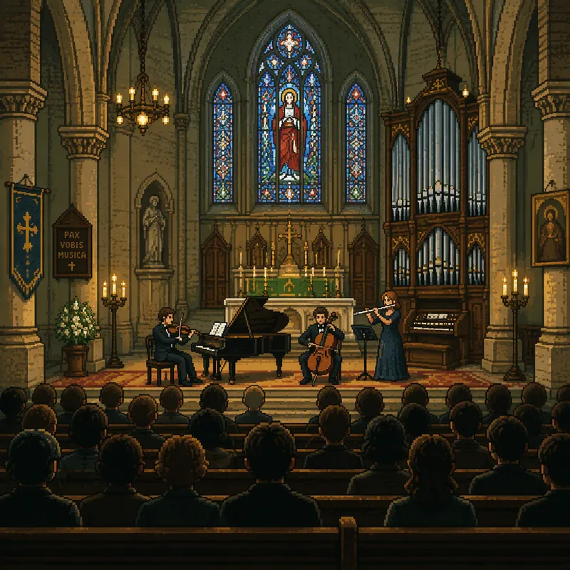 Konsertti kirkon tiloissa Konsertti kirkon tiloissa