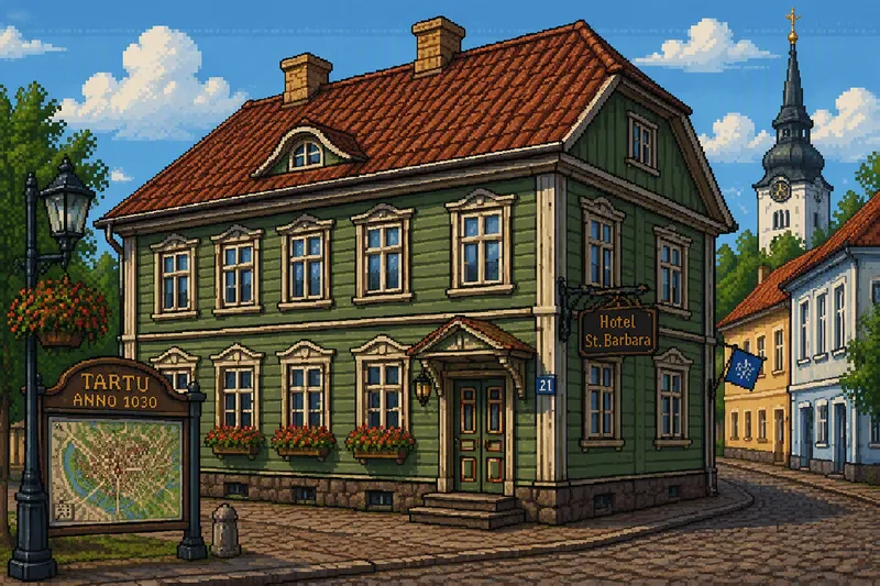 Tarton nukke- ja lelumuseon historiallinen rakennus Tarton nukke- ja lelumuseon historiallinen rakennus