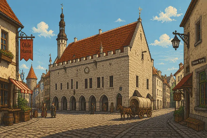 Viron historian museo sijaitsee historiallisessa rakennuksessa Tallinnan vanhassakaupungissa Viron historian museo sijaitsee historiallisessa rakennuksessa Tallinnan vanhassakaupungissa
